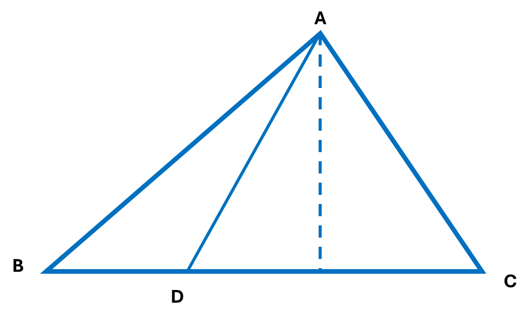 משולש עם גובה